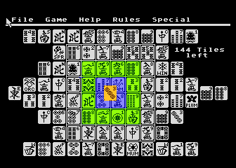 Shanghai atari screenshot