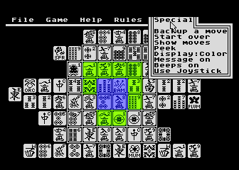 Shanghai atari screenshot