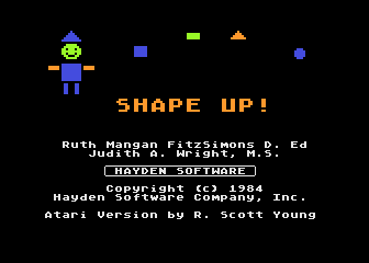 Shape Up! atari screenshot