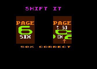 Shift It atari screenshot