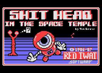 Shit Head in the Space Temple atari screenshot