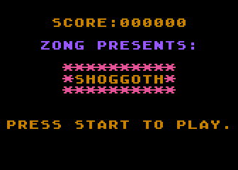 Shoggoth atari screenshot