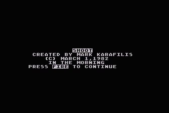 Shoot atari screenshot
