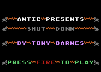 Shutdown atari screenshot