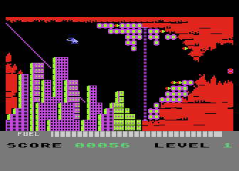 Sidewinder atari screenshot