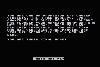 Siege on the X-Men atari screenshot