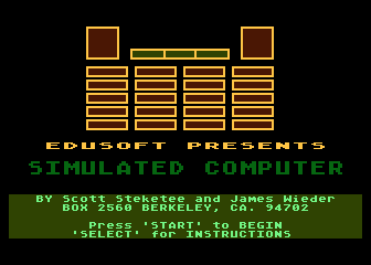 Simulated Computer atari screenshot