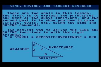 Sine, Cosine and Tangent Revealed