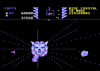 Sinistar atari screenshot