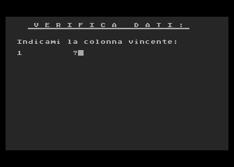 Sistemi Statistici per il Totocalcio atari screenshot