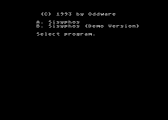 Sisyphos atari screenshot