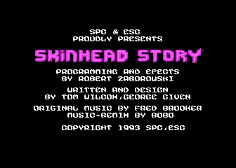 Skinhead Story atari screenshot