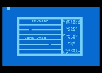 Skoczek atari screenshot