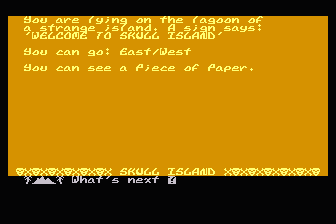 Skull Island atari screenshot