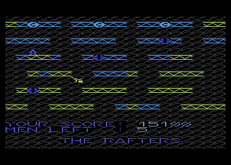 Sky Scraper atari screenshot