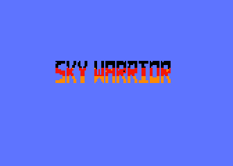 Sky Warrior atari screenshot