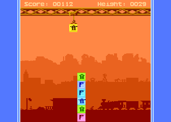 Skyscraper atari screenshot