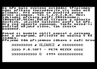 Slimaci atari screenshot