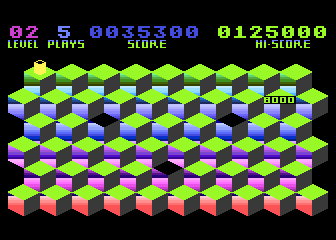 Slinky! atari screenshot