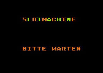 Slot Machine atari screenshot
