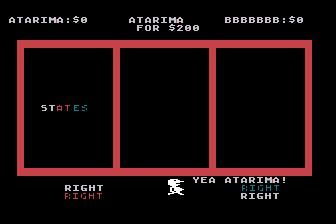 Slot Trivia atari screenshot