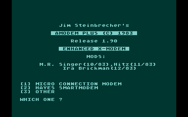 Smart 1030 atari screenshot