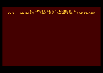 Smuffies' World atari screenshot