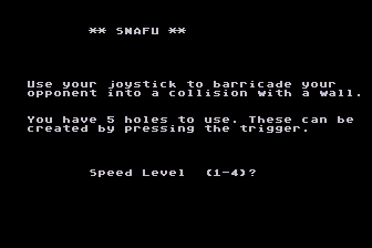 Snafu atari screenshot