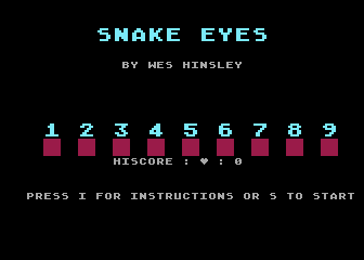 Snake Eyes — screenshot 1