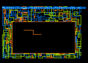 Snake It! atari screenshot