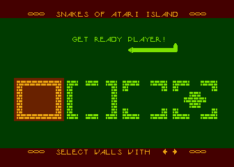 Snakes of Atari Island atari screenshot