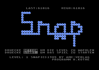 Snap atari screenshot