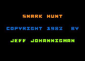 Snark Hunt atari screenshot