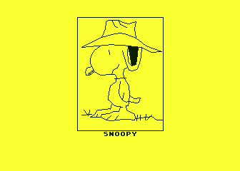 Snoopy atari screenshot