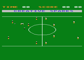 Soccer atari screenshot