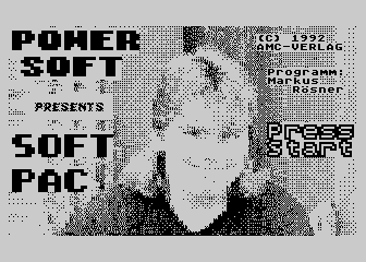 Soft Pac atari screenshot