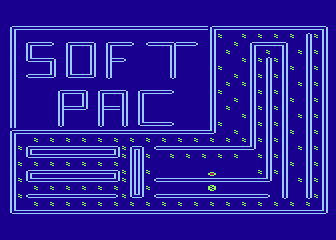 Soft Pac atari screenshot