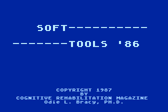 Soft Tools '86 — screenshot 1