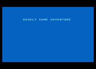 SoftSide Adventure No. 17 - The Deadly Game