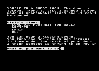 SoftSide Adventure No. 17 - The Deadly Game atari screenshot
