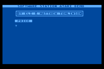 Software Station Demo atari screenshot