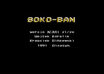 Soko-Ban atari screenshot