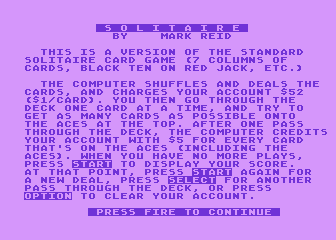 Solitaire — screenshot 1