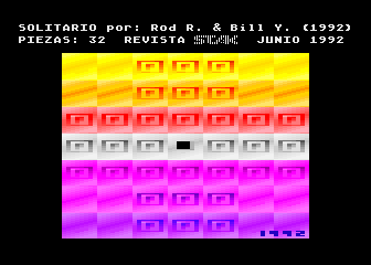 Solitario atari screenshot
