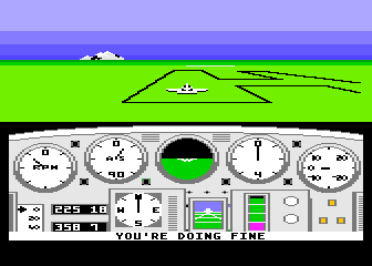 Solo Flight - Second Edition atari screenshot