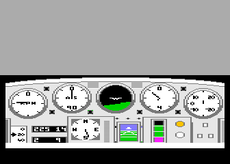 Solo Flight - Second Edition atari screenshot