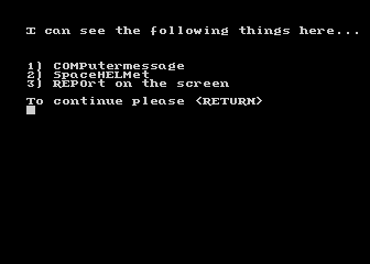 SOS Mangan atari screenshot