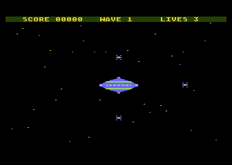 Space Attack atari screenshot