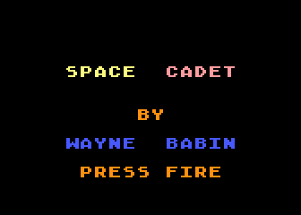 Space Cadet atari screenshot