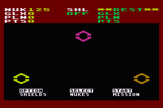 Space Chase atari screenshot
